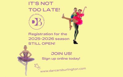 IT’S NOT TOO LATE!