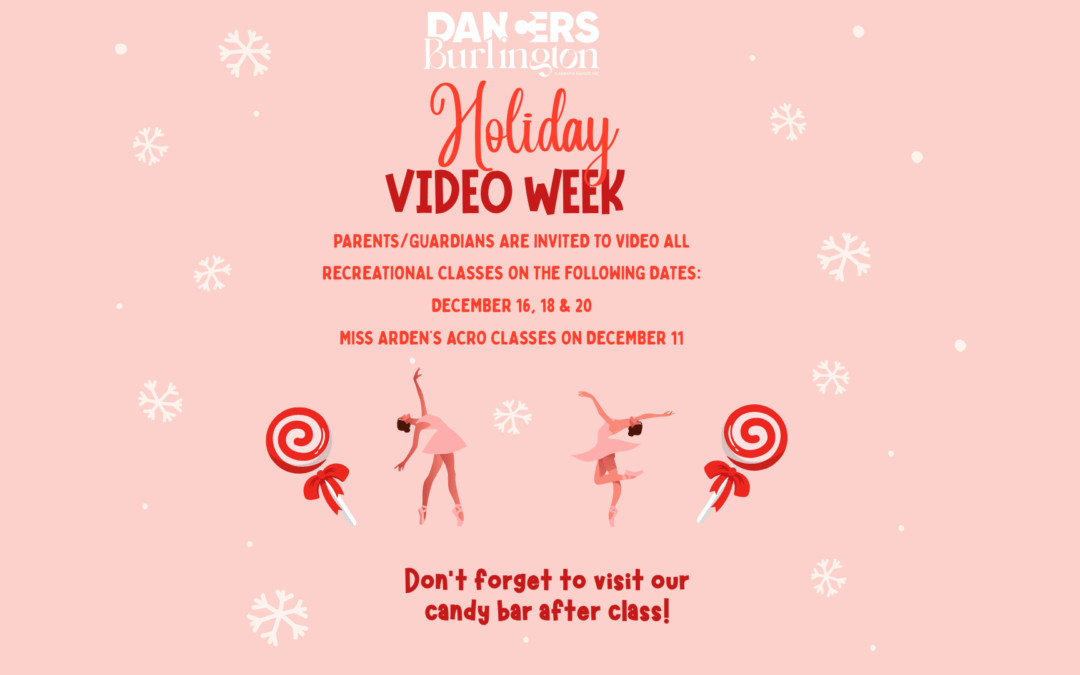 Holiday Video Week at DB!