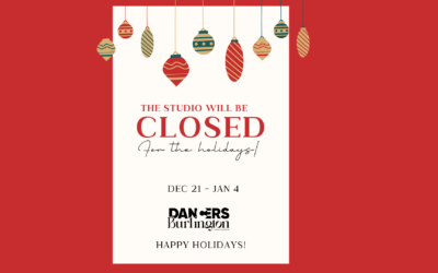 Closed for the holidays!