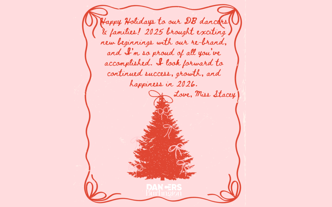 Holiday Message from Miss Stacey