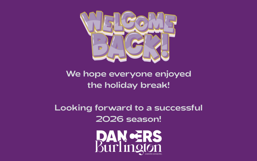 Welcome back, dancers!