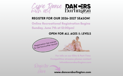 Registration for our 2026-2027 season is almost here!