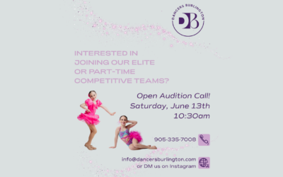 Competitive Auditions coming June 13!