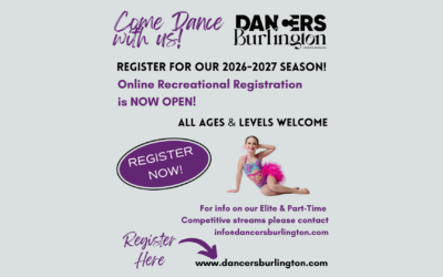 Register NOW for our 2026-2027 season!